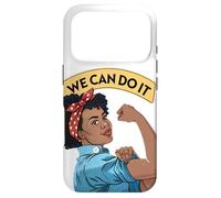 Custodia per iPhone 17 Pro Possiamo farlo Black Rosie The Riveter Femminista Rosey Rosy