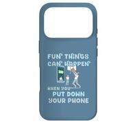 Custodia per iPhone 17 Pro Possono succedere cose divertenti quando metti giù il