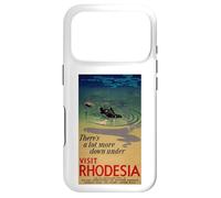 Custodia per iPhone 17 Pro Poster del turismo Rhodesian There's A Lot More Down Under