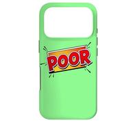 Custodia per iPhone 17 Pro Povero fumetto stile Splash