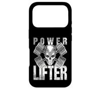 Custodia per iPhone 17 Pro Power Lifter - Manubri con teschio per palestra e allenamento fitness