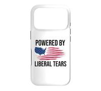 Custodia per iPhone 17 Pro Powered By Liberal Tears Flag Anti Liberal Make Liberals Cry