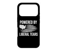 Custodia per iPhone 17 Pro Powered By Liberal Tears Flag Anti Liberal Make Liberals Cry
