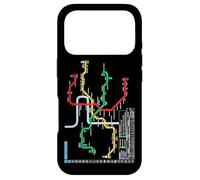 Custodia per iPhone 17 Pro Praga Czech Metro Suburban Railway - Souvenir Mappa della rotta
