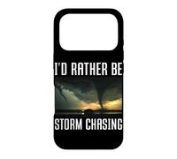 Custodia per iPhone 17 Pro Preferirei essere tempesta a caccia di Tornado Chaser Meteo