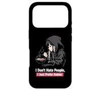 Custodia per iPhone 17 Pro Preferisco Anime Antisociale Anime Ragazza Ramen Amante