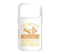 Custodia per iPhone 17 Pro Preferisco Fare Architettura Non Affrontare Problemi