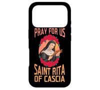 Custodia per iPhone 17 Pro Prega Per Noi, Santa Rita Da Cascia