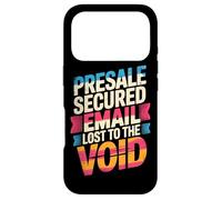 Custodia per iPhone 17 Pro PRESALE SECURED EMAIL LOST TO THE VOID