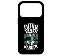 Custodia per iPhone 17 Pro Presentazione delle tasse perché l"adulto doveva essere un giorno fiscale più difficile