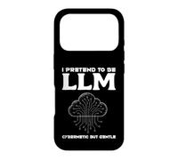 Custodia per iPhone 17 Pro PRETENDO DI ESSERE LLM CYBERNETICO MA GENTLE Programmazione AI