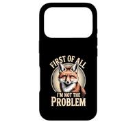 Custodia per iPhone 17 Pro Prima di tutto I'm Not The Problem Fox Sarcasm