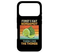 Custodia per iPhone 17 Pro Prima mangio bergamotto, poi faccio le cose frutta vintage