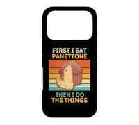 Custodia per iPhone 17 Pro Prima Mangio Panettone Poi Faccio Le Cose Panettone Vintage