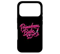 Custodia per iPhone 17 Pro Primadonna Babe Woman Tee Pink Shades Rossetto e Attitude