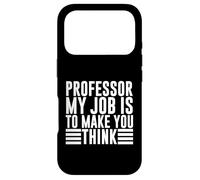 Custodia per iPhone 17 Pro Professore il mio lavoro è farti pensare Professore
