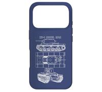 Custodia per iPhone 17 Pro Progetti di carri armati KV-1 1942 della Seconda Guerra