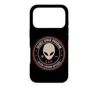 Custodia per iPhone 17 Pro Programma spaziale segreto/Ufficiale di collegamento con gli alieni Insignia