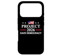Custodia per iPhone 17 Pro Project 2026 Save Democracy Defend Protest Fight Oligarchy