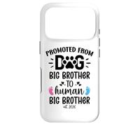 Custodia per iPhone 17 Pro Promoted From Dog Big Brother Human Brother est 2026 Big Bro
