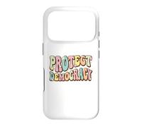 Custodia per iPhone 17 Pro Proteggi la democrazia Retro Vintage Patriotic Pro Democracy