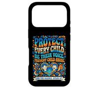 Custodia per iPhone 17 Pro Proteggi ogni bambino sia la loro voce Prevenzione degli abusi sui minori