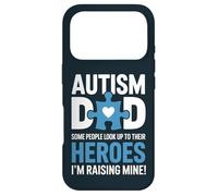 Custodia per iPhone 17 Pro Proud Autism Dad - Raising My Hero Awareness Father Papa