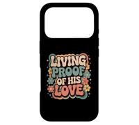 Custodia per iPhone 17 Pro Prova vivente del suo amore Citazione ispiratrice Gesù