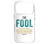 Custodia per iPhone 17 Pro Psalm 14:1 The Fool Hath Said There is No God - Evangelism