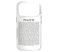 Custodia per iPhone 17 Pro Psalms 91 Full KJV Bible Verse Protection & Safety Blessing