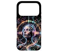 Custodia per iPhone 17 Pro Psichedelico Trance Rave Arte Colorata