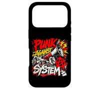 Custodia per iPhone 17 Pro Punk contro il sistema - Protesta ribelle del punk rock