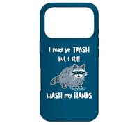 Custodia per iPhone 17 Pro Può essere un panda spazzatura ma mi lavo ancora le mani divertente procione