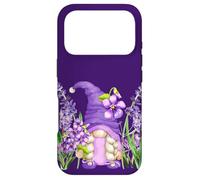 Custodia per iPhone 17 Pro Purple Awareness Gnome For Hippie Mom And Funny Gardener