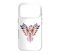 Custodia per iPhone 17 Pro Purple & Orange Flames Phoenix Myth Bird Rising Nato di nuovo