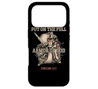 Custodia per iPhone 17 Pro Put On The Full Armor God Christian Religious Quote