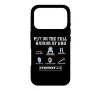 Custodia per iPhone 17 Pro Put On The Full Armor God Funny Saying Christian