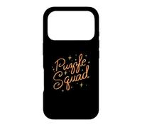 Custodia per iPhone 17 Pro Puzzle Squad Jigsaw Hobby Puzzling
