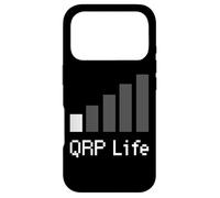 Custodia per iPhone 17 Pro QRP Life Minimalist Low Power Ham Radio Signal Art