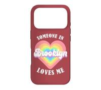 Custodia per iPhone 17 Pro Qualcuno a Brooklyn mi ama County Heart