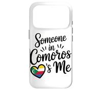 Custodia per iPhone 17 Pro Qualcuno Alle Comore Mi Chiama Comore Flag Heart Long