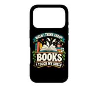 Custodia per iPhone 17 Pro Quando penso ai libri tocco il mio scaffale - Gli amanti dei libri leggono