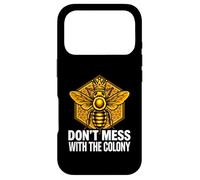 Custodia per iPhone 17 Pro Queen Bee Don't Mess With The Colony Beekeeper
