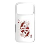 Custodia per iPhone 17 Pro Queen Hearts Orgoglio Lesbico | Romance Gothic LGBTQ