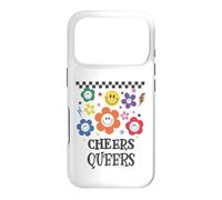 Custodia per iPhone 17 Pro Queer Pride Cheers Queers Gay Pride Flag LGBT Lesbian LGBTQ