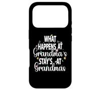 Custodia per iPhone 17 Pro Quello Che Succede Dalla Nonna Rimane Dalla Nonna