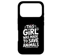 Custodia per iPhone 17 Pro Questa ragazza è stata fatta per salvare il cuore degli animali