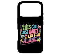 Custodia per iPhone 17 Pro Questa ragazza vuole solo essere lasciata in pace