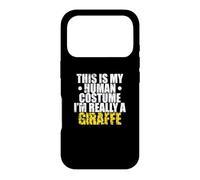Custodia per iPhone 17 Pro Questo è il mio costume umano I'm Really a Giraffe
