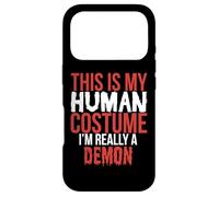 Custodia per iPhone 17 Pro Questo è il mio costume umano Sono davvero un demone